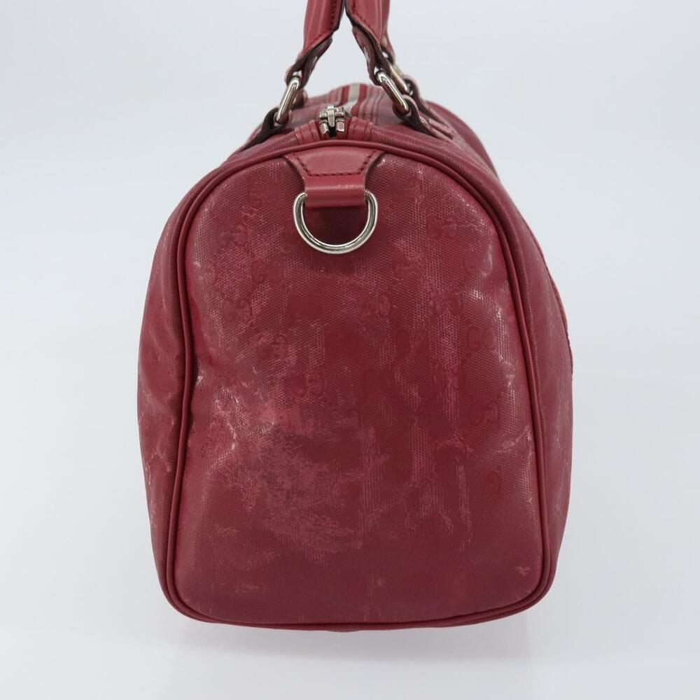 GUCCI GG Implementation Boston Bag PVC Silver Pink 193603 Auth 160604 - Picture 3 of 16